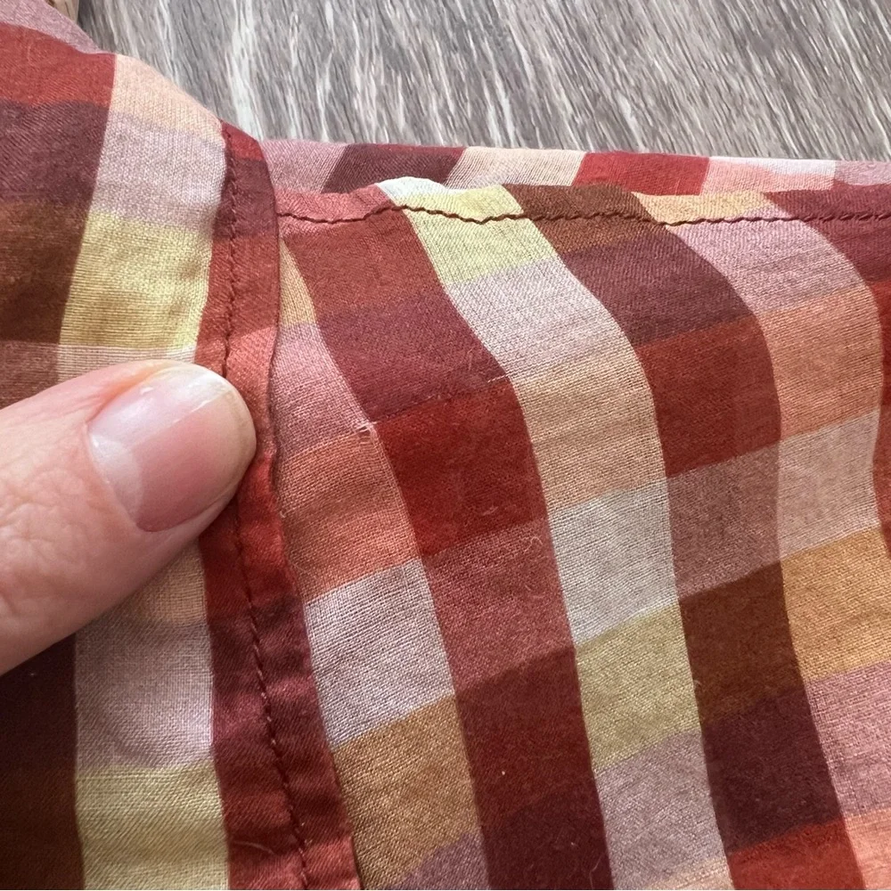 Miu miu plaid button down shirt - Picture 5 of 11